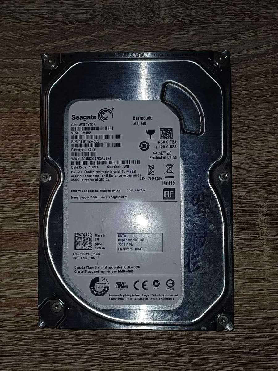 Seagate Barracuda 500 GB HDD