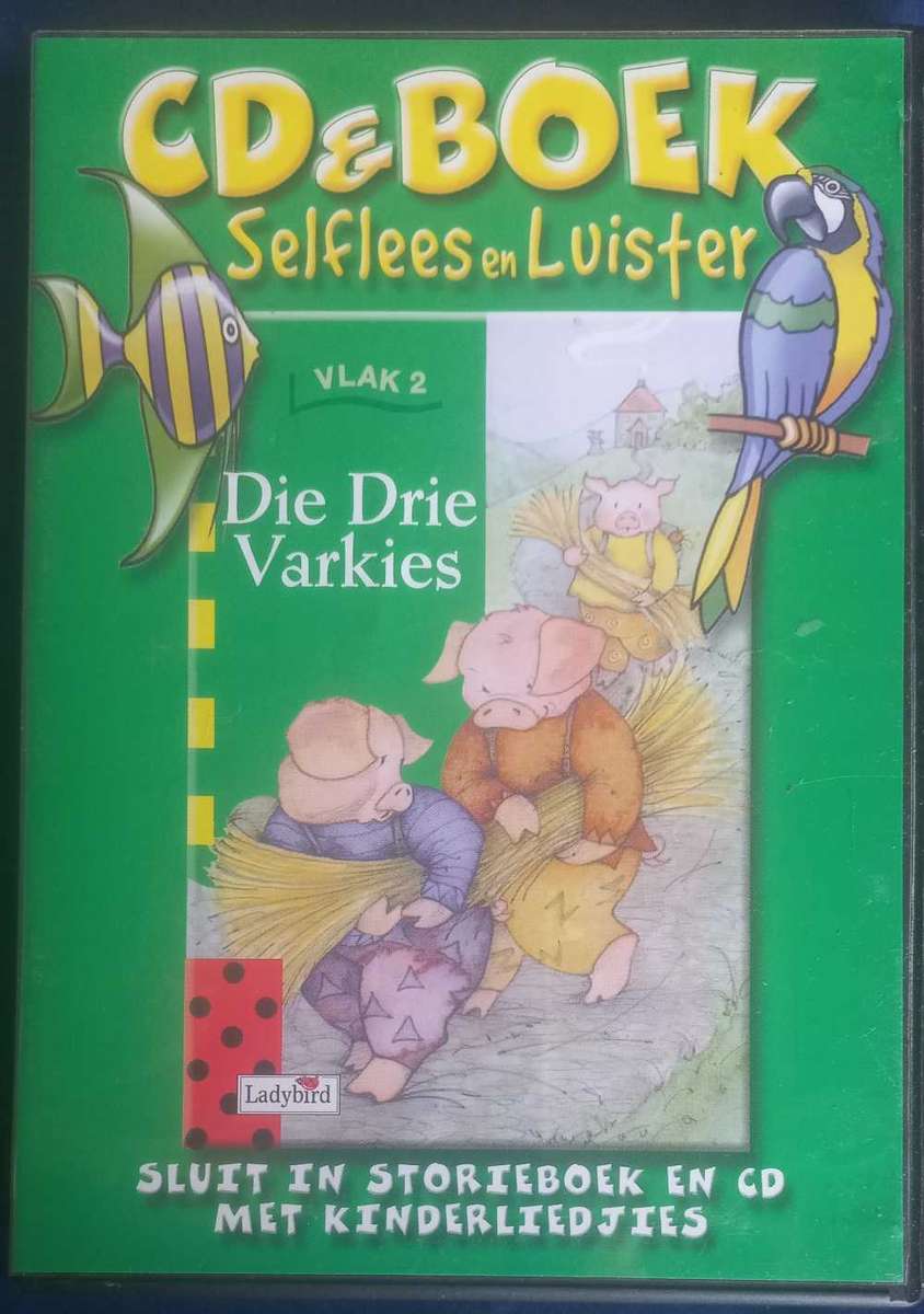 Selfleesreeks - Die drie varkies (storieboek en cd)