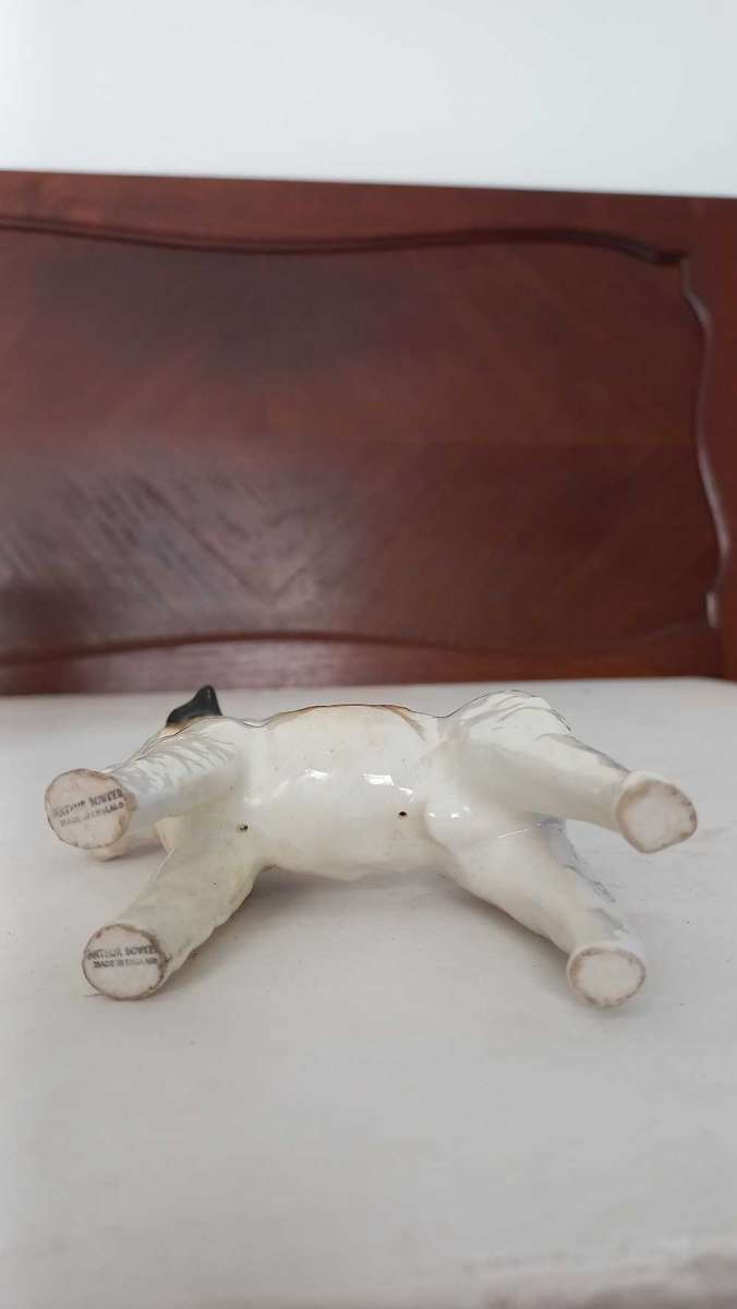 Arthur Bowker collectable  Terrier dog ornament  - made in England