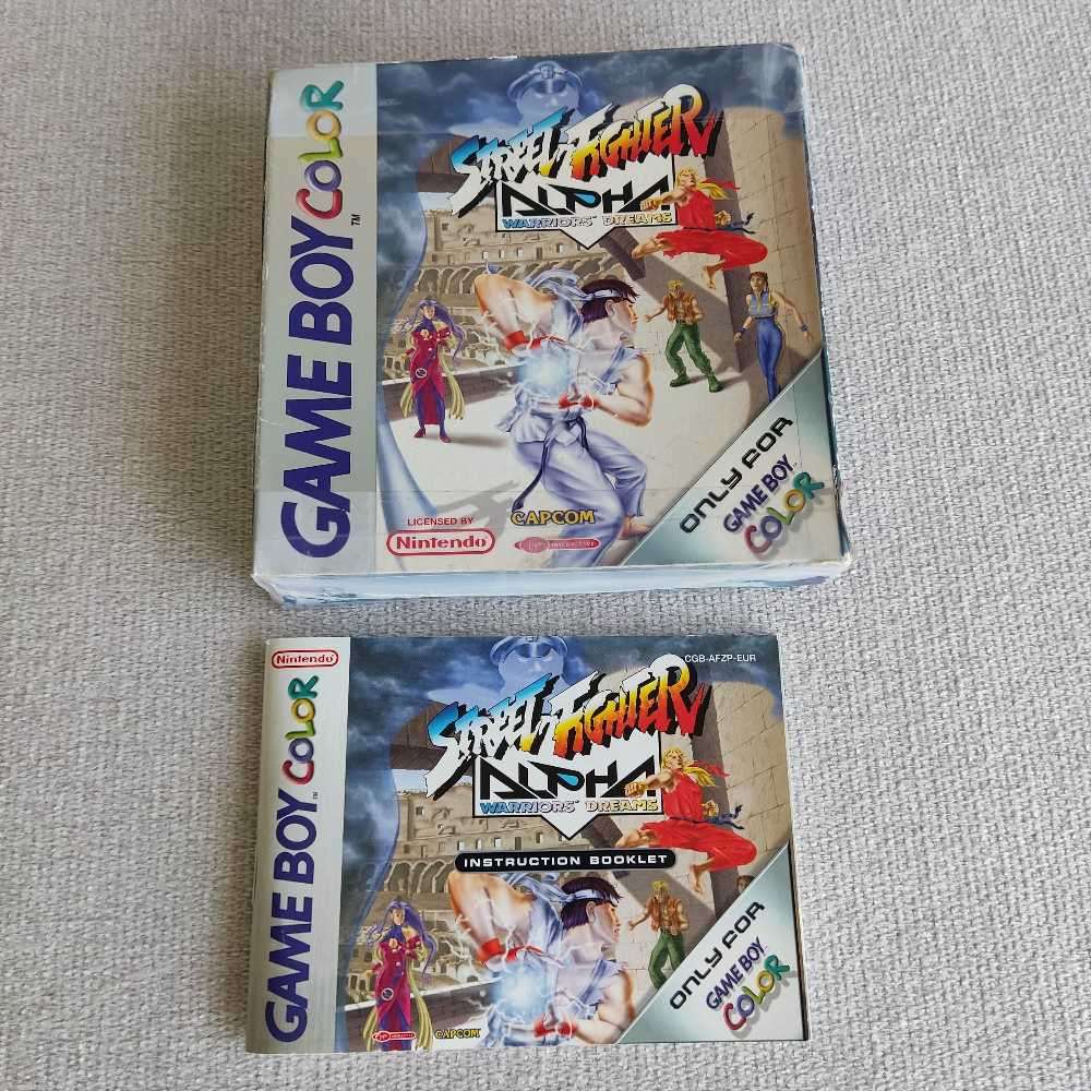 Gameboy Color game Street Fighter Alpha  Dreams
