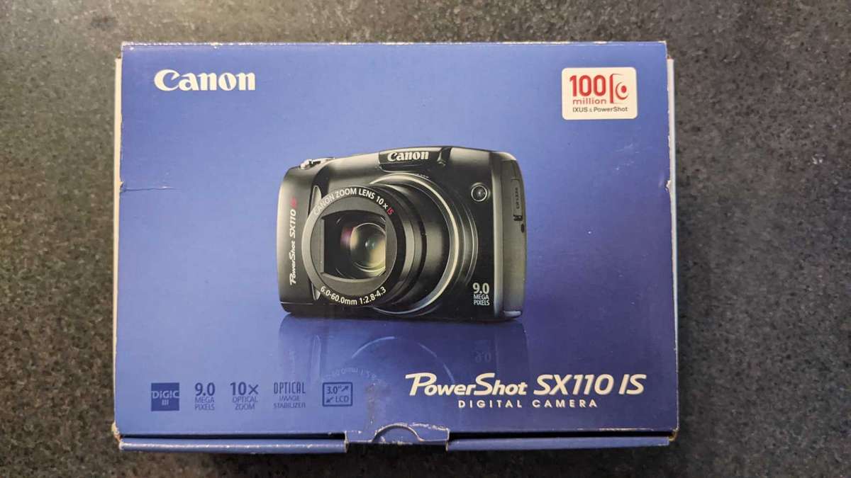 Canon Power shot SX110 IS camera
