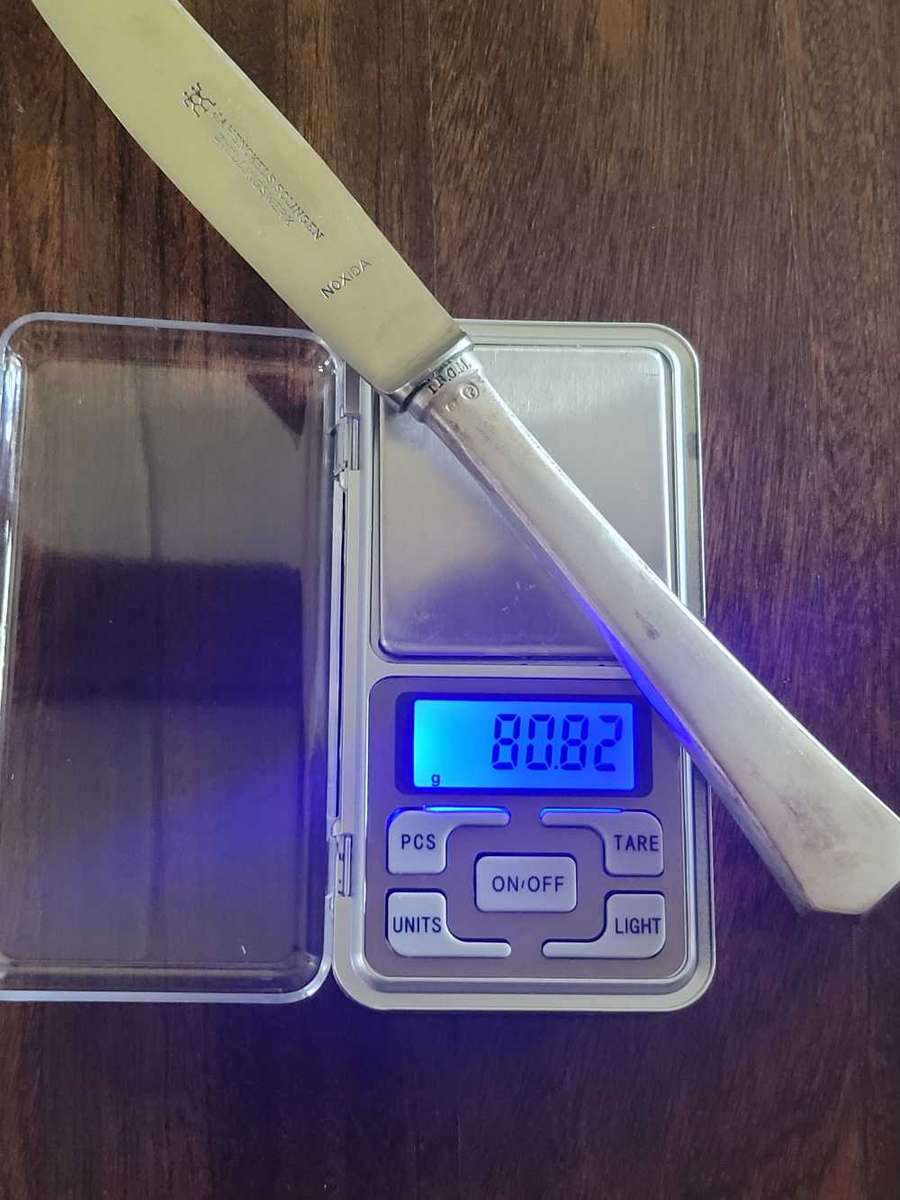 WOW Vintage 800 Silver Knife and Fork Set