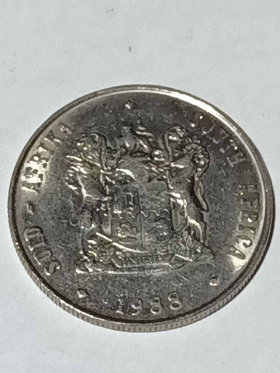 1988 RSA R1 coin