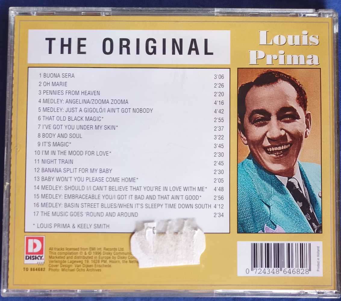 The original Louis Prima cd