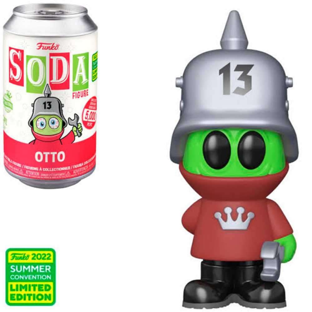 OTTO - LIMITED EDITION FUNKO SODA FIGURINE AND COLLECTIBLE CAN