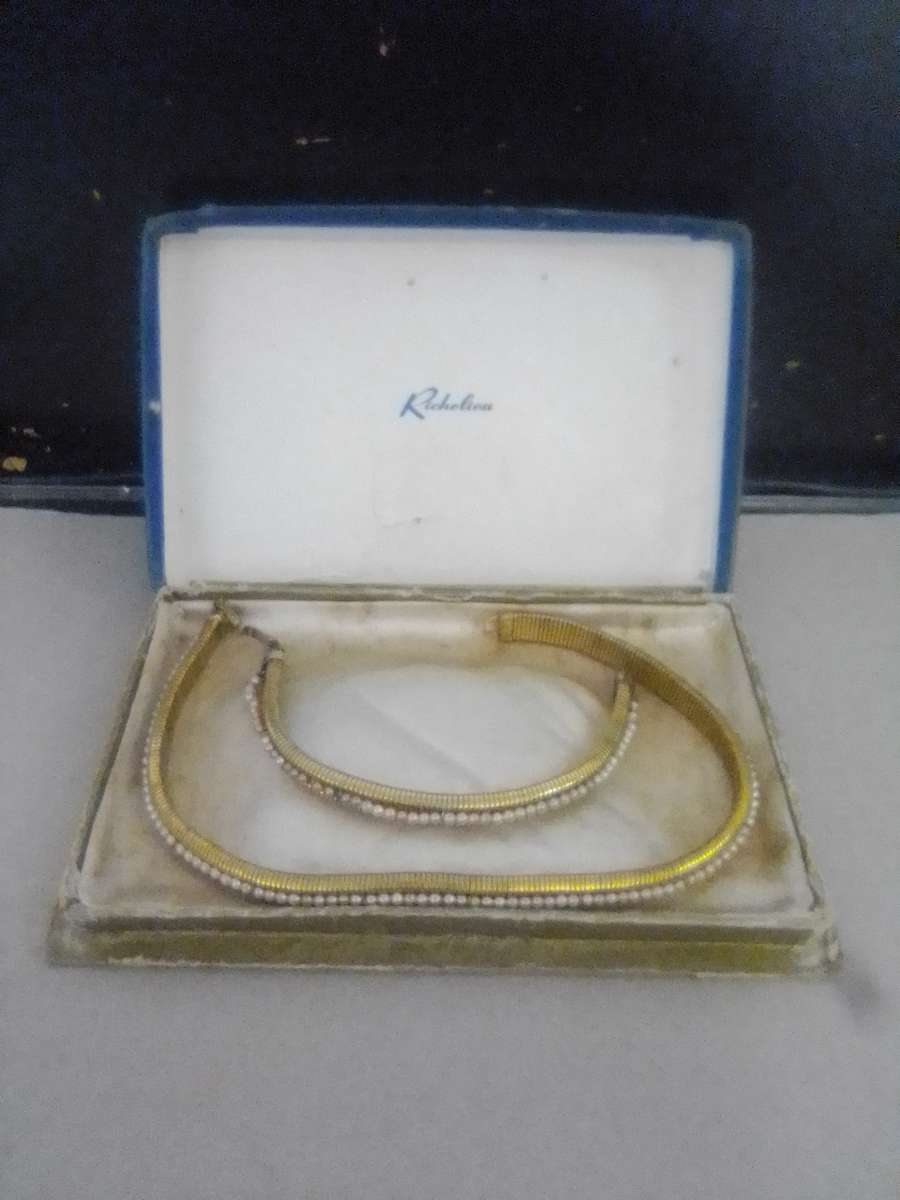 Vintage Richelieu Neck and Arm Bracelet.