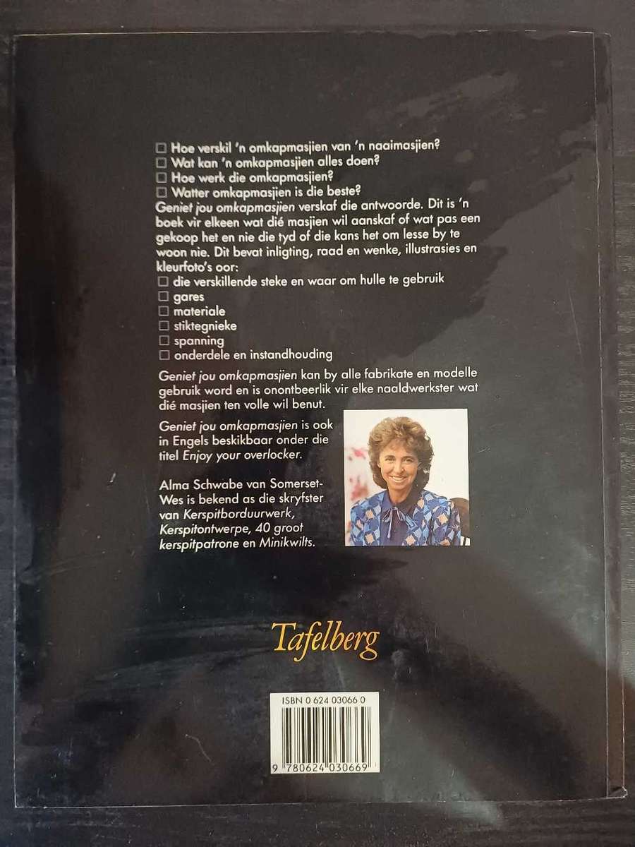 Geniet jou omkapmasjien deur Alma Schwabe