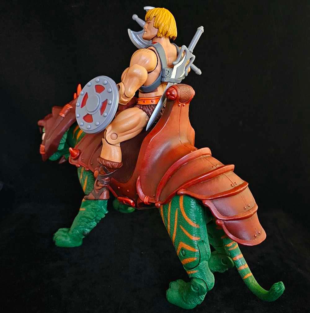MATTEL Masters of the Universe Classics He-Man and Battle Cat (MOTUC)