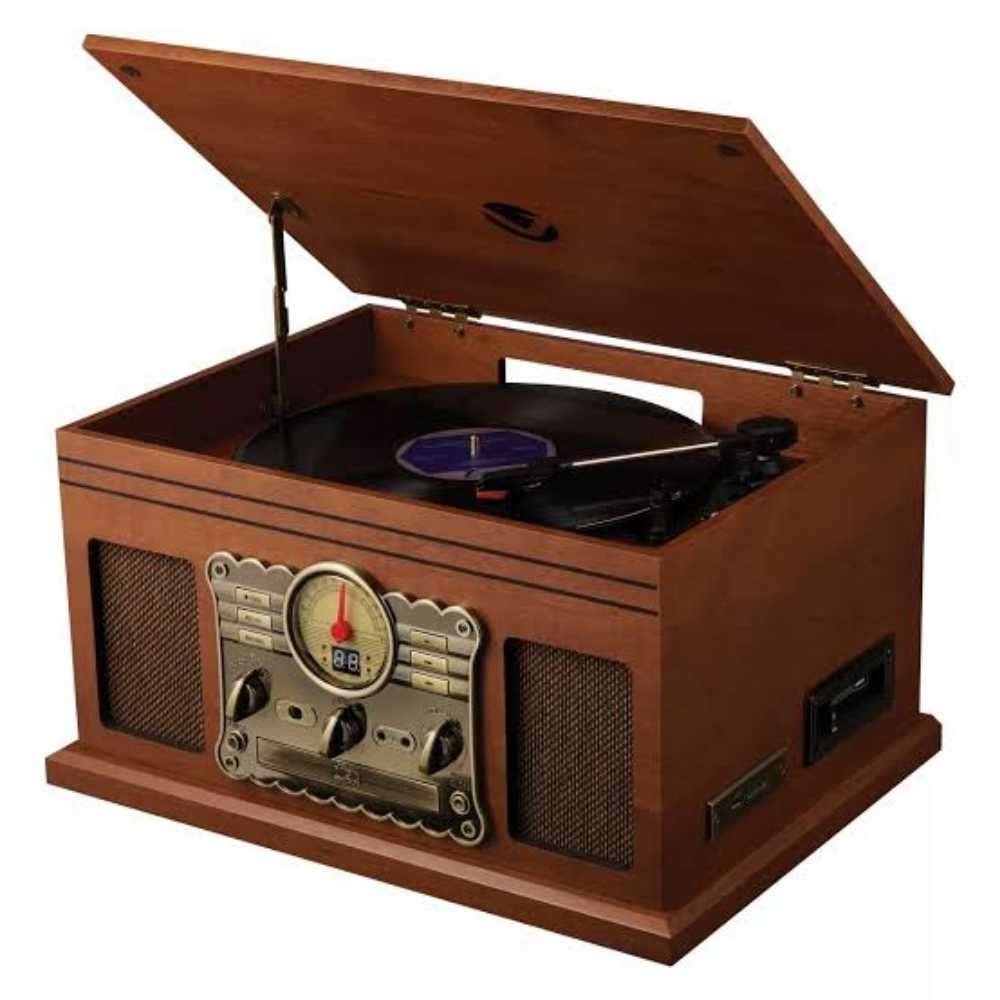 Volkano vinyl series turntable and Bluetooth Speaker