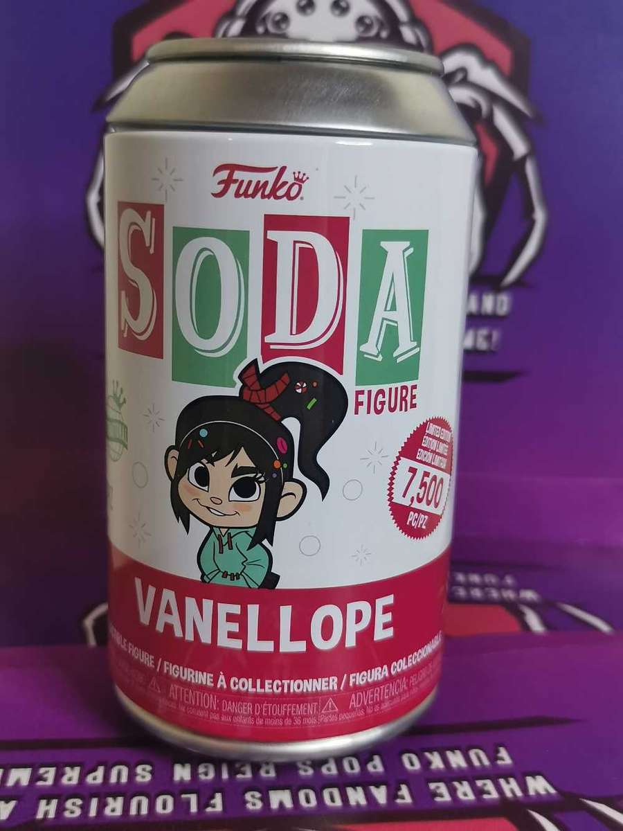 VANELLOPE - LIMITED EDITION FUNKO SODA FIGURINE & COLLECTIBLE CAN