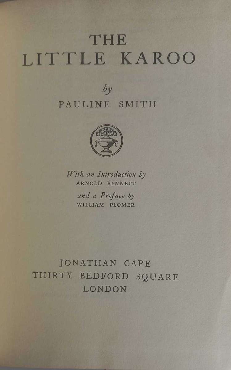 The little karoo by Pauline Smith