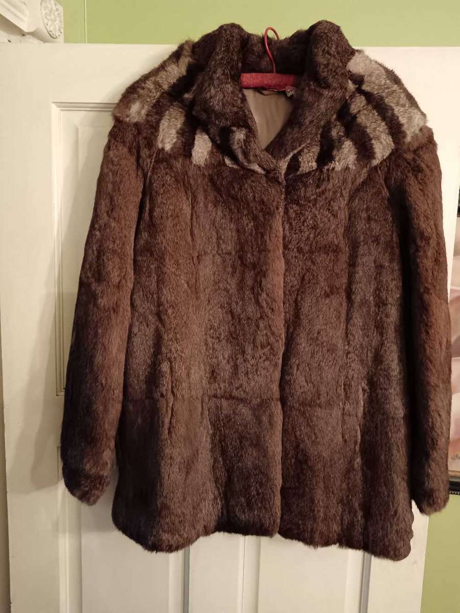 Vintage Mink 2 Tone Fur Jacket Made in Germany - Relisted Due to Non payment