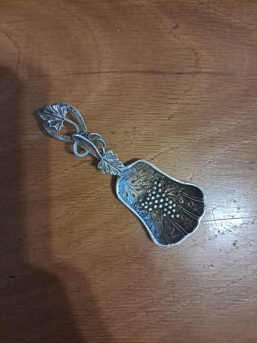 Vintage silver caddy spoon