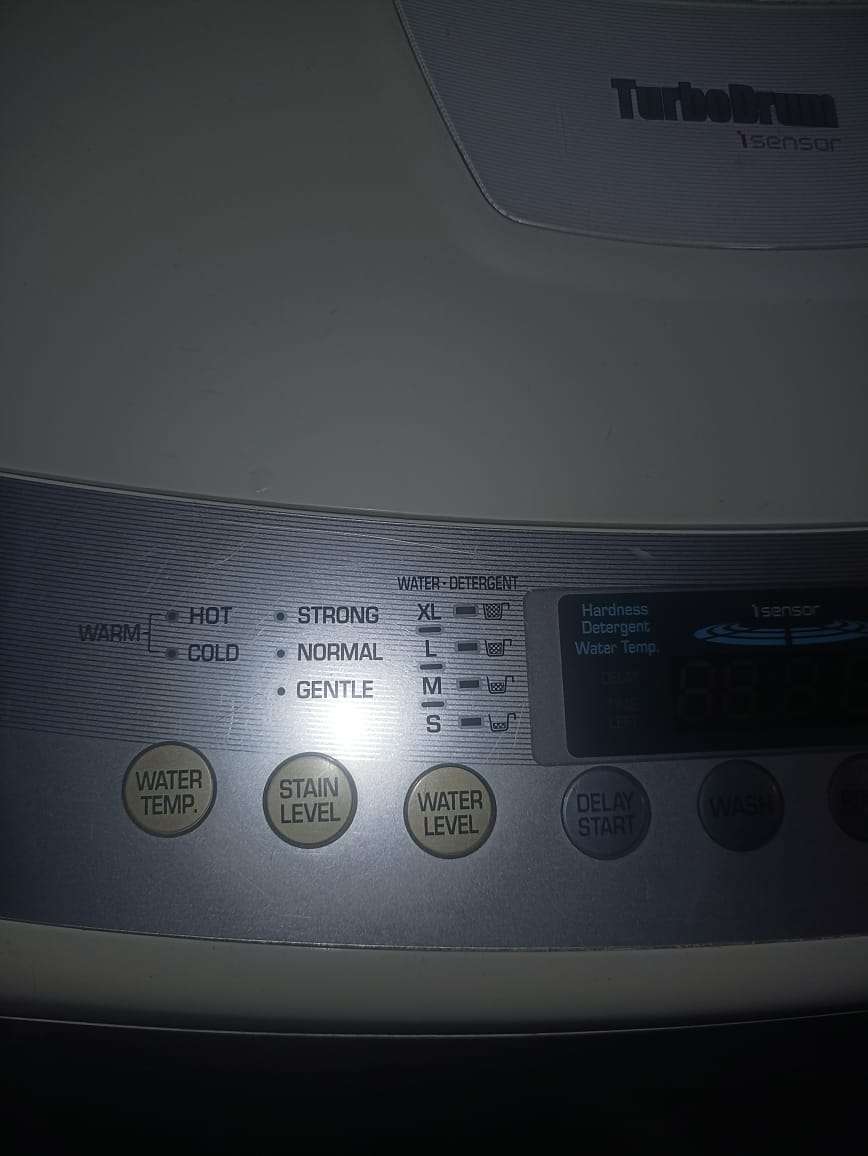 13 kilogram Lg top loader washing machine