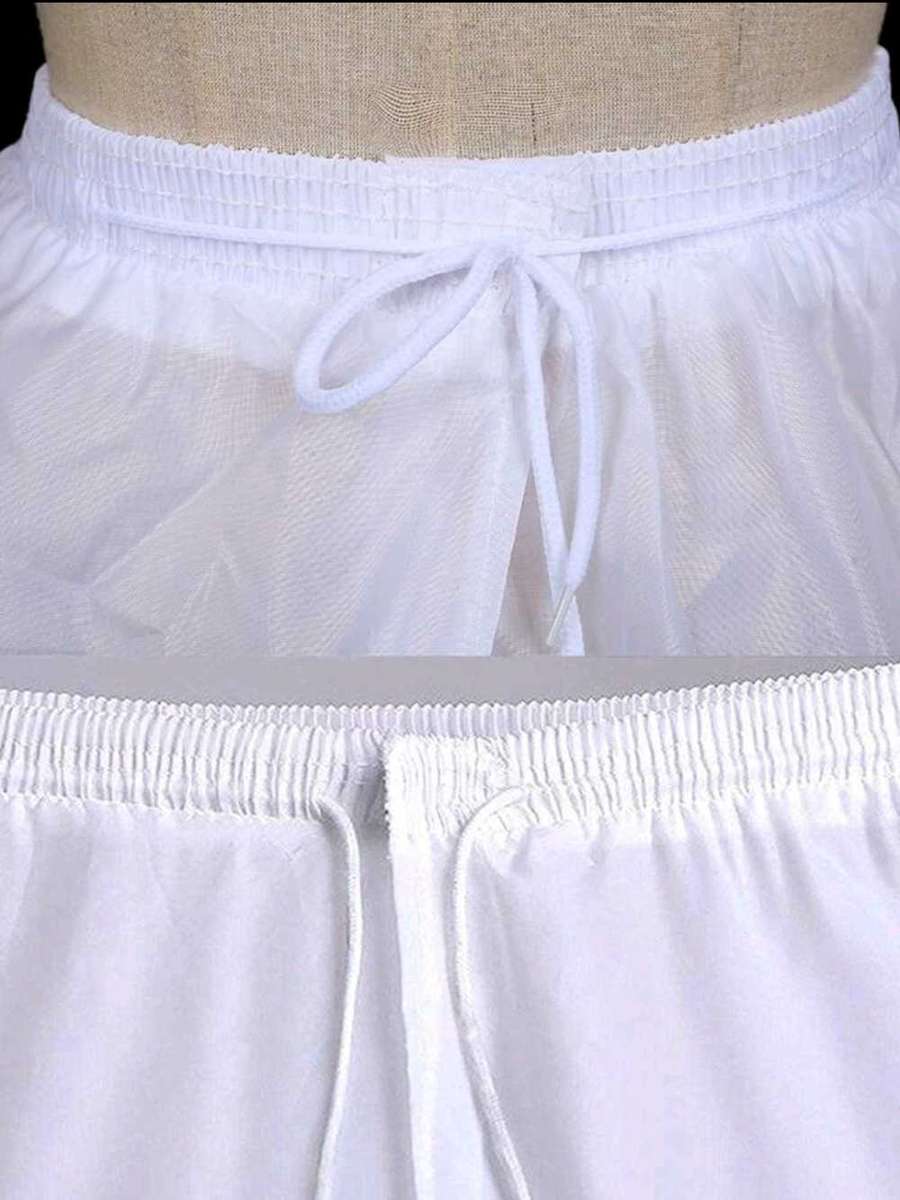 wedding dress petticoat 3 hoops