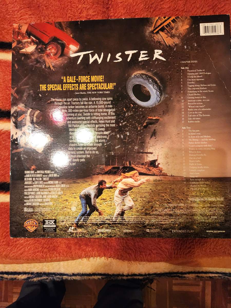 Laserdisc Twister movie