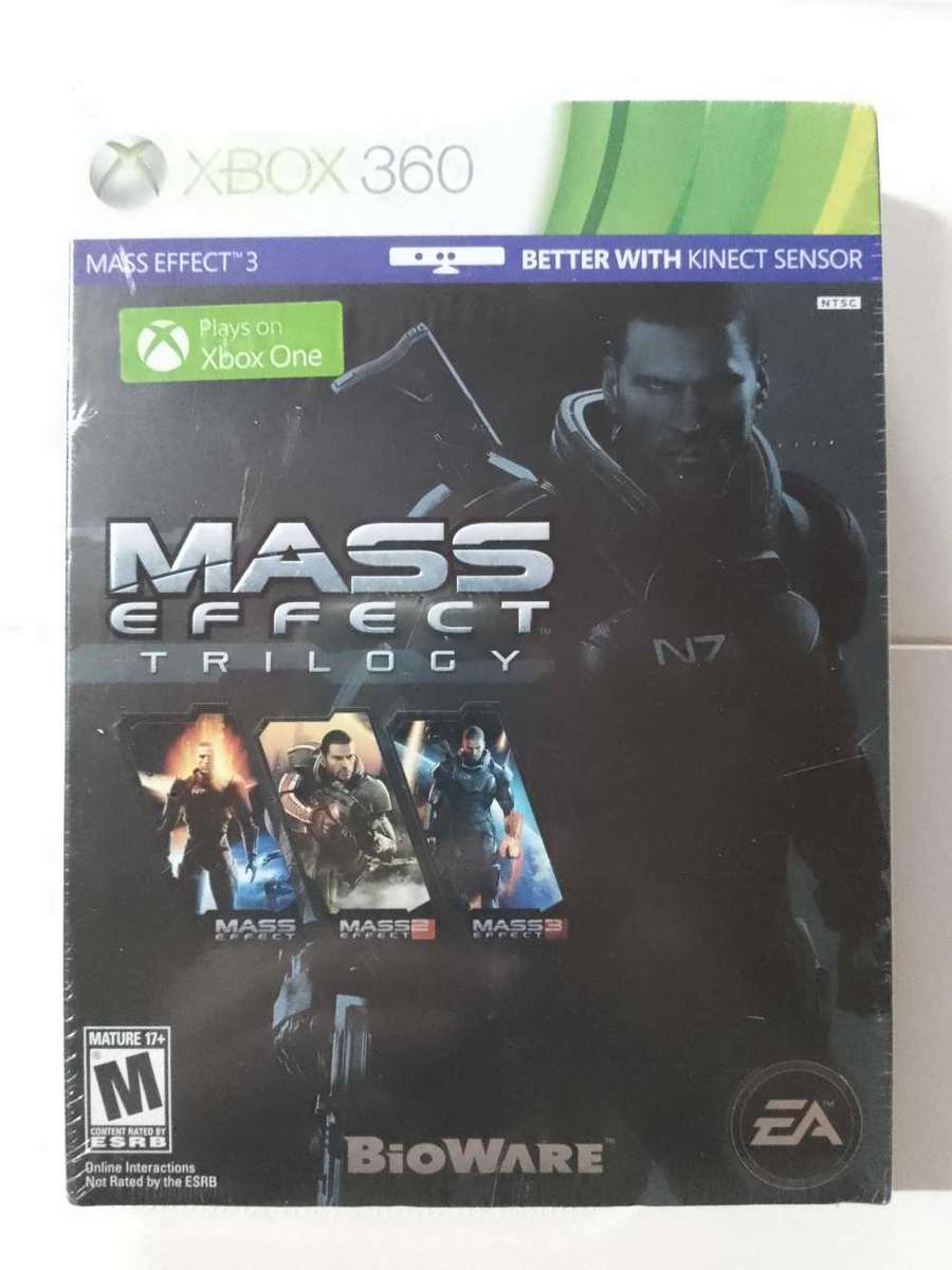 Mass Effect Trilogy for Xbox 360 - Factory Sealed
