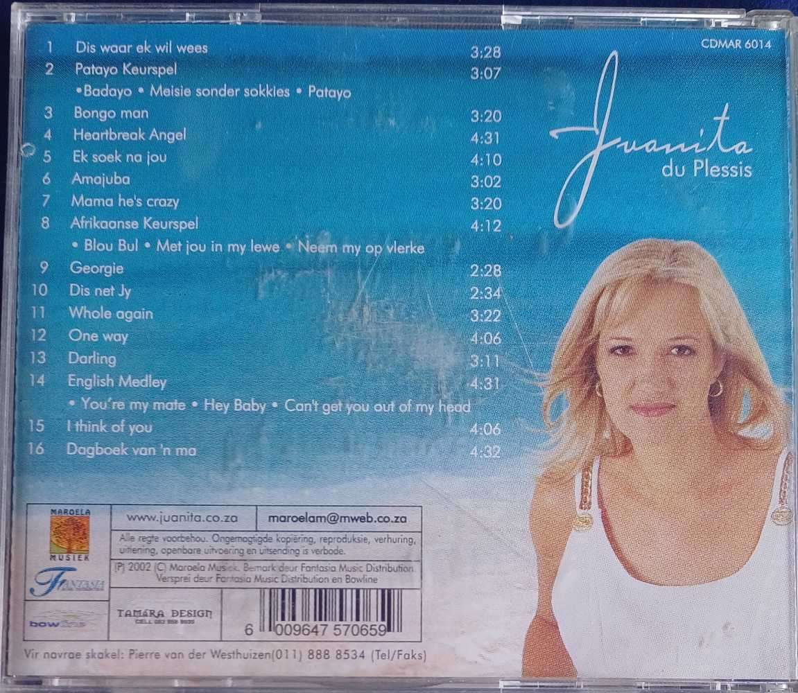 Juanita du Plessis - Dis waar ek wil wees cd