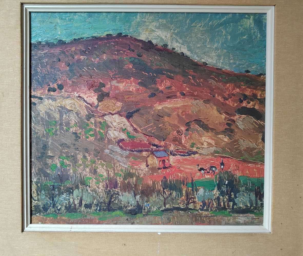 Francois Krige? Lovely oil on board.