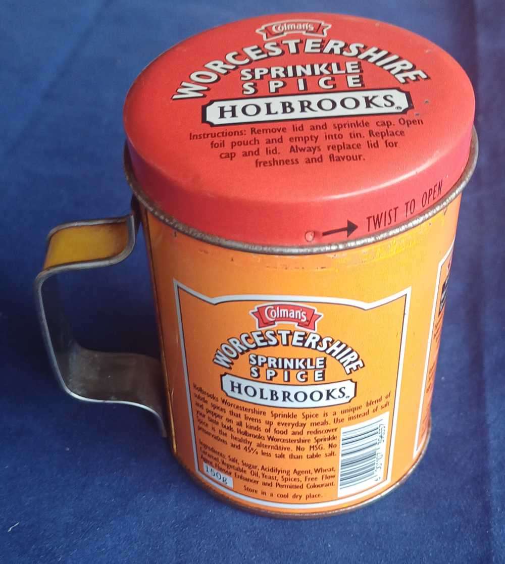 Worcestershire tin