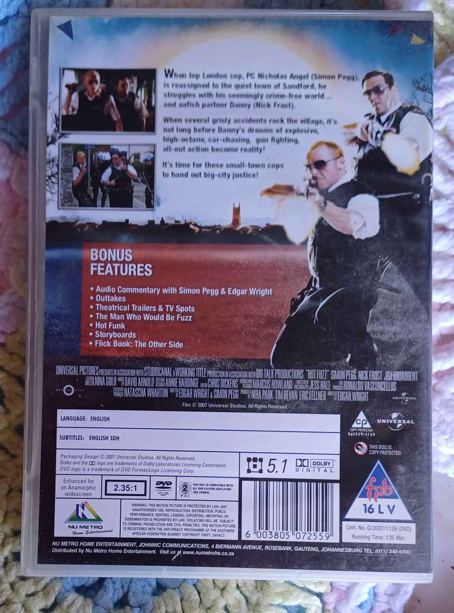 Hot fuzz dvd