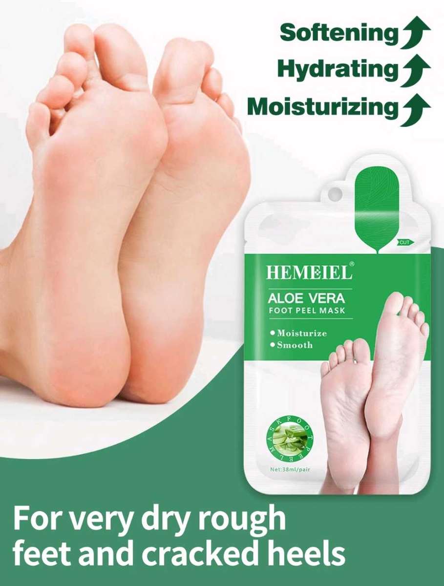Foot PEEL MASK aloe vera Scent