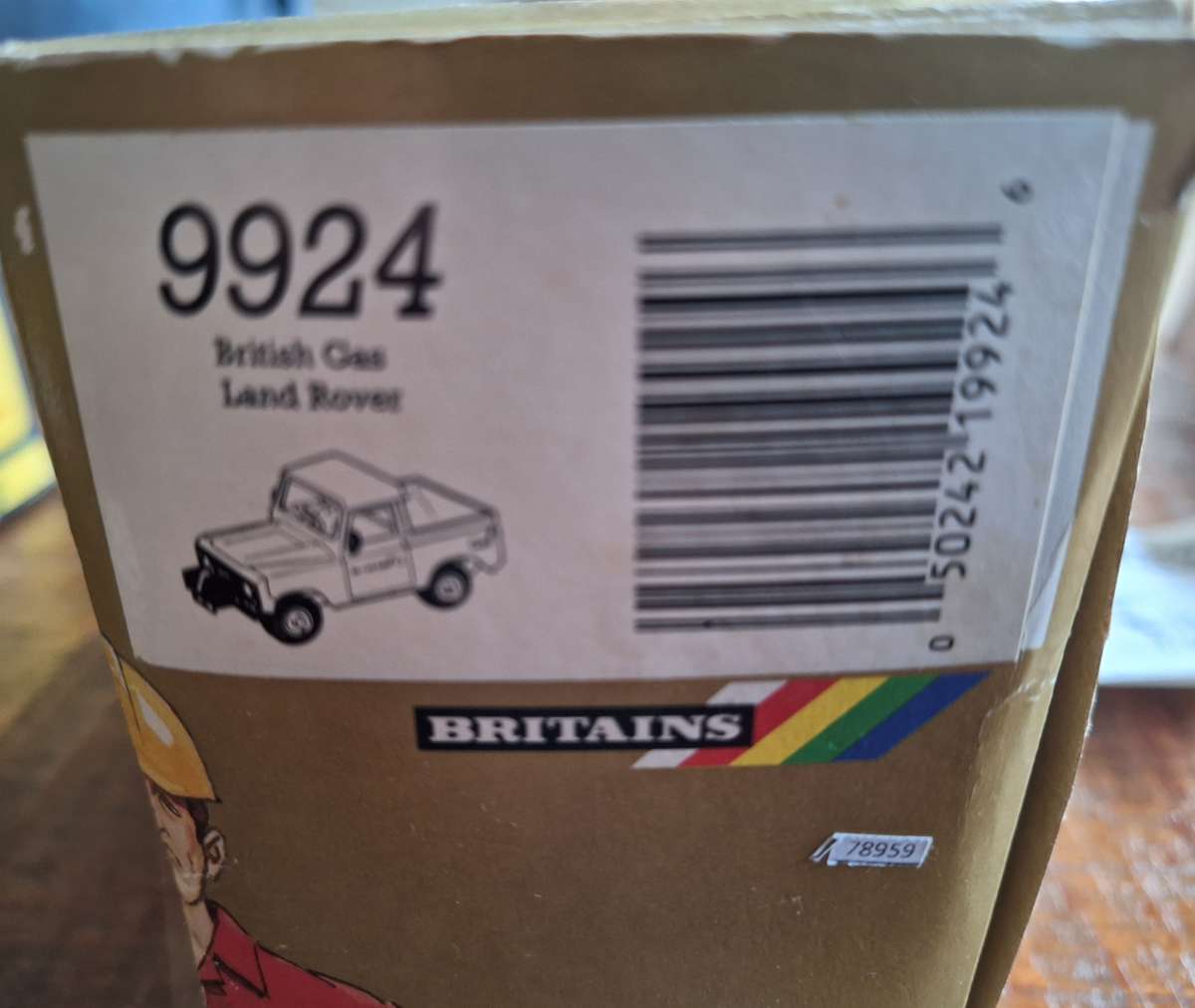 Britains 9924 British Gas Land Rover