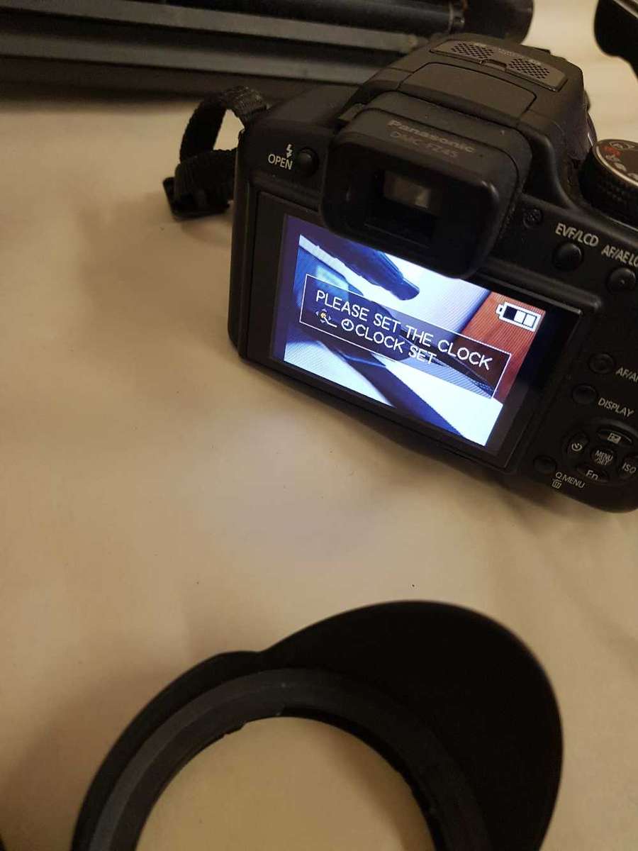 Panasonic Lumix FZ 45. x24 zoom camera with additional 2.2 x zoom lens