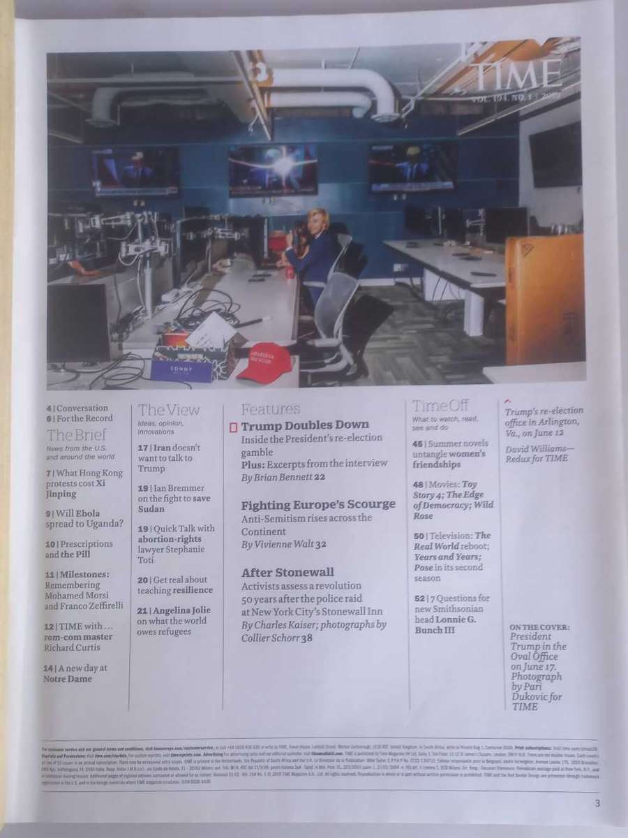 Time magazine July 1, 2019