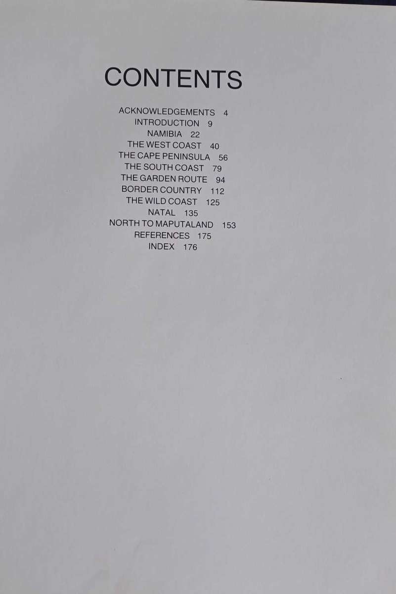 The coast of Southern Africa