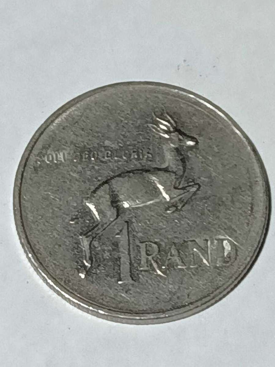 1982 RSA R1 coin