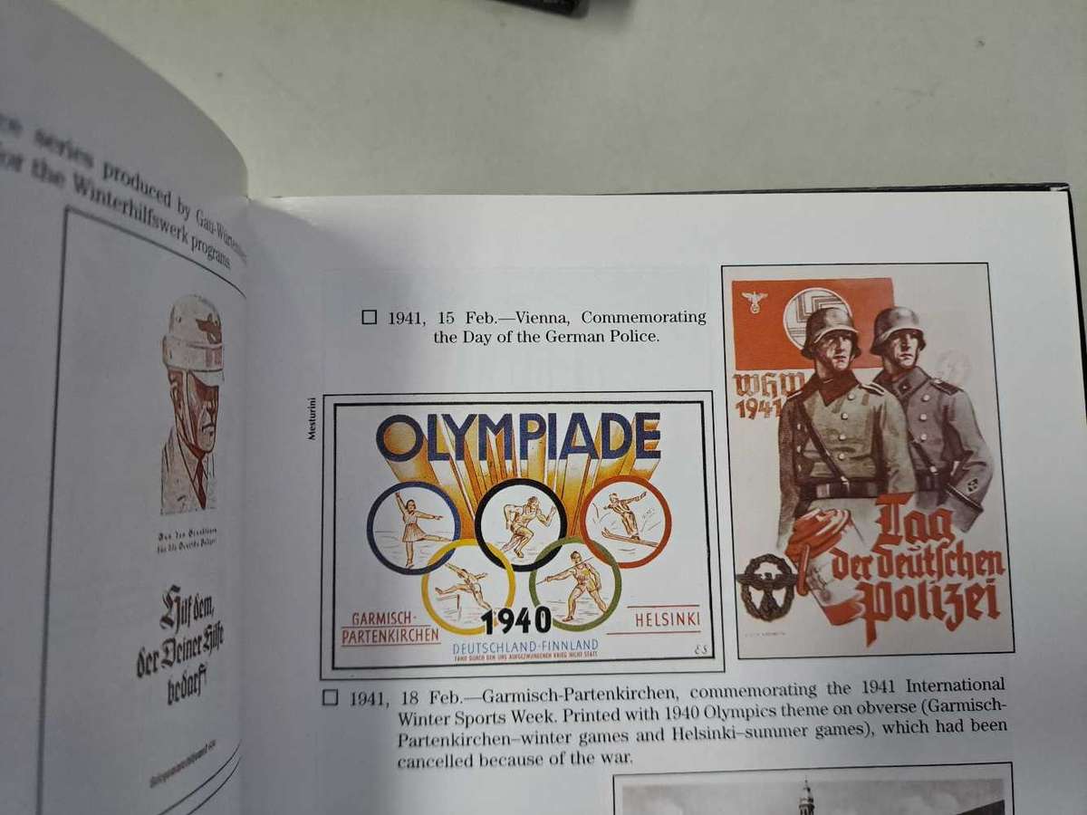 POSTCARDS OF HITLER`S GERMANY.  3 VOLUMES