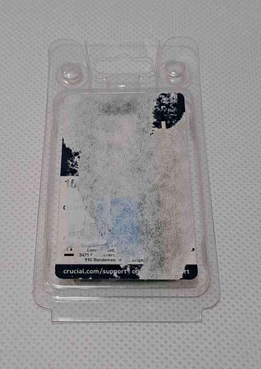 Micron Crucial 16Gb DDR4 3200Mhz SODIMM laptop/notebook memory