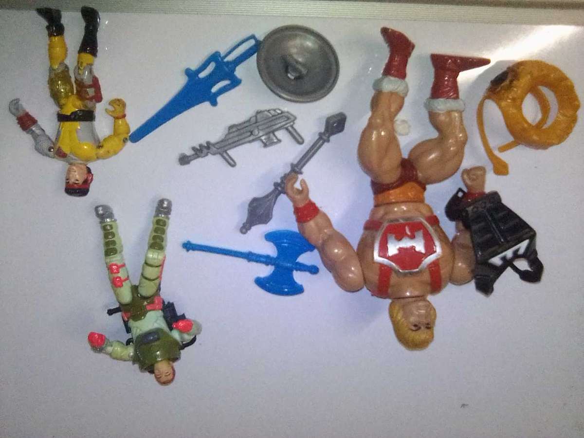 Action Figures and Tank