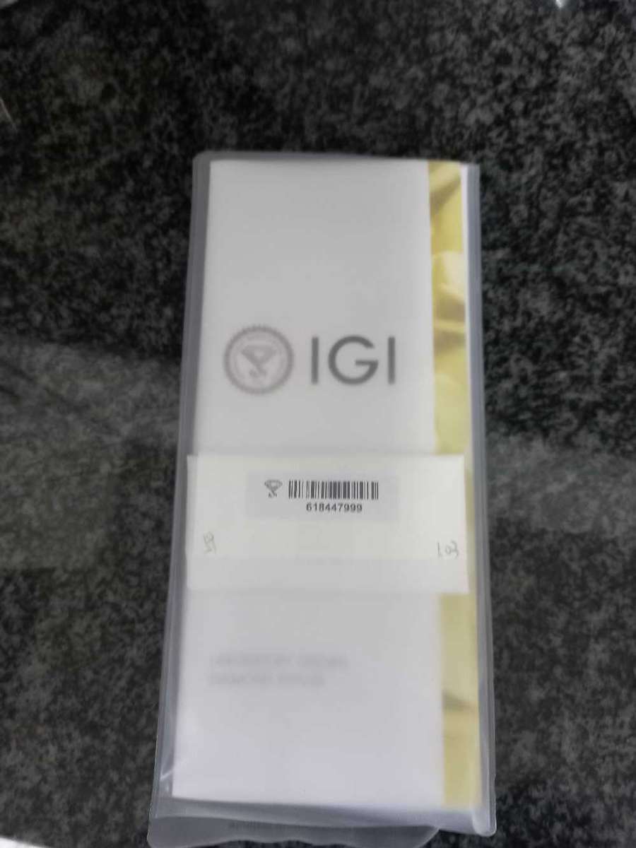 1.03ct Round cut Diamond F VVS1 3EX (CVD)