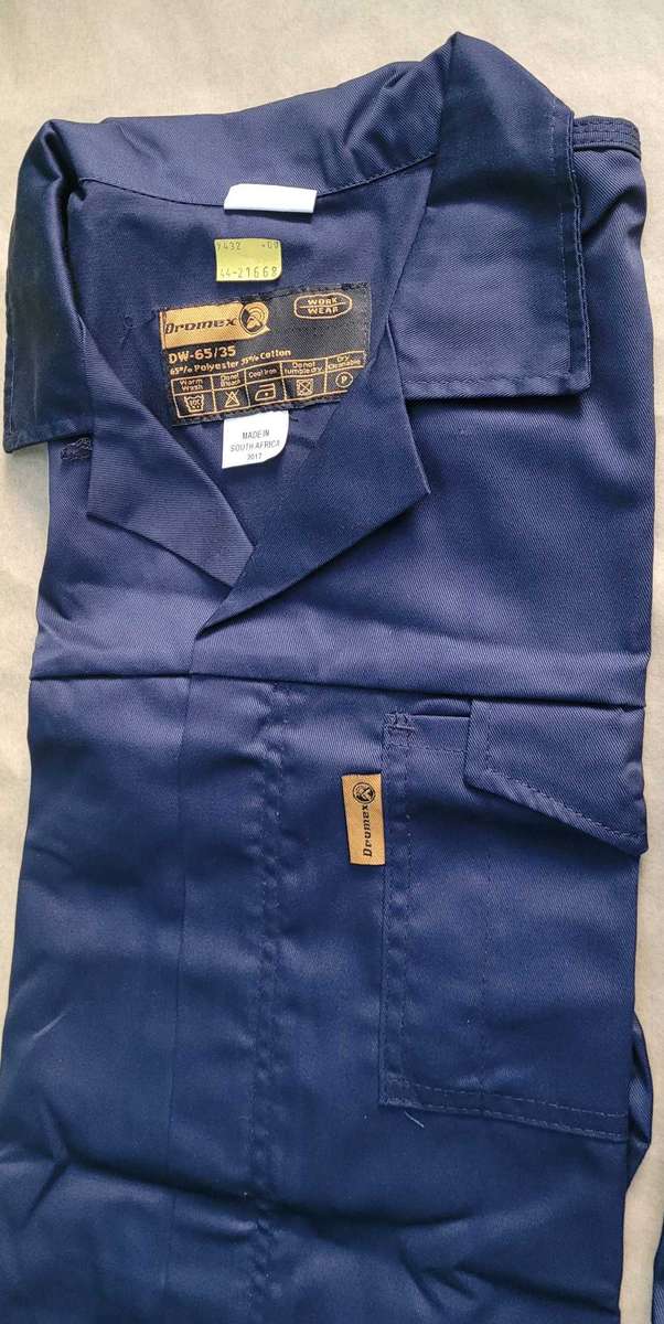 Quality DROMEX 2-Piece Work-Suit.  Chest 44/112,  Waist 40/ 102