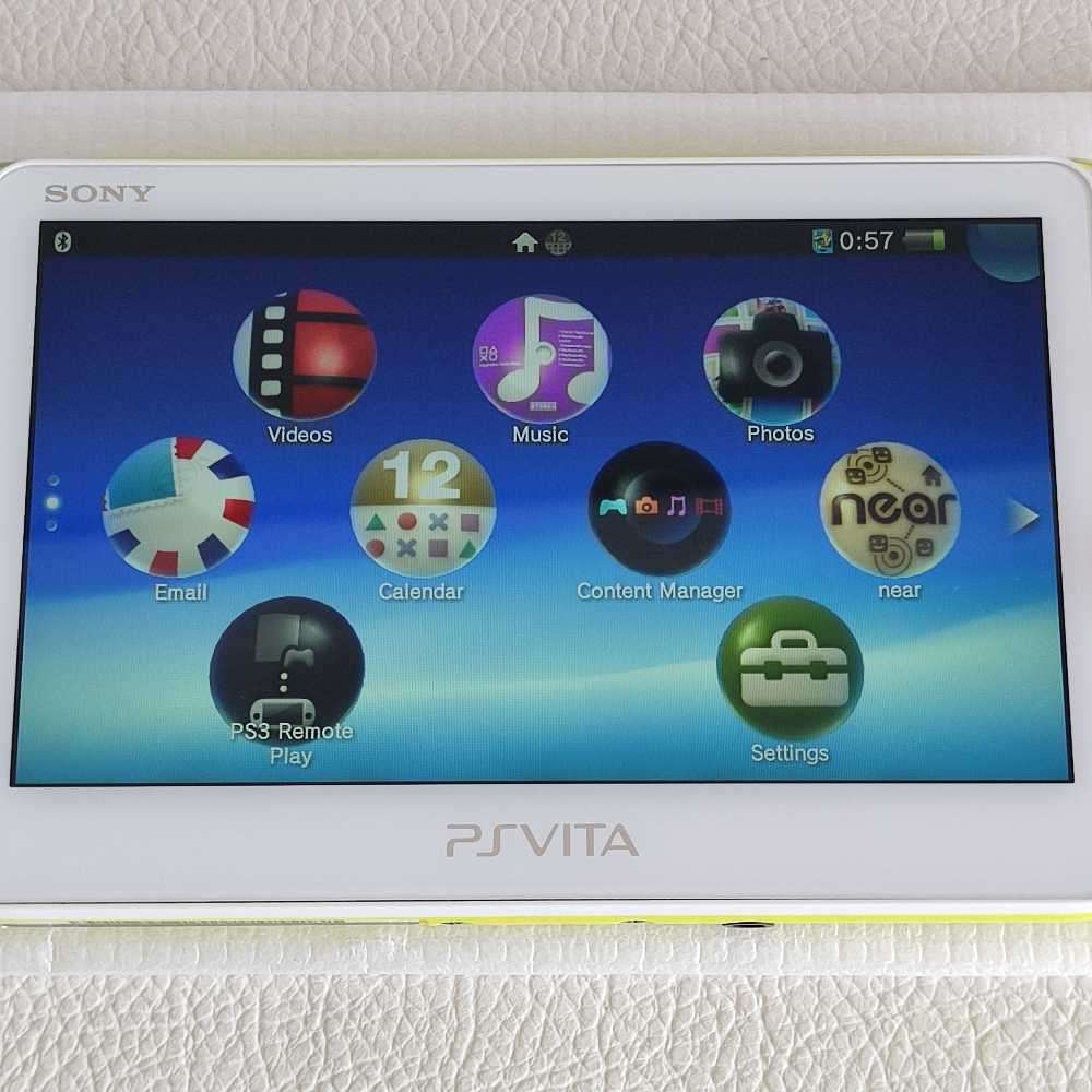 Sony Ps Vita Slim Console + Box