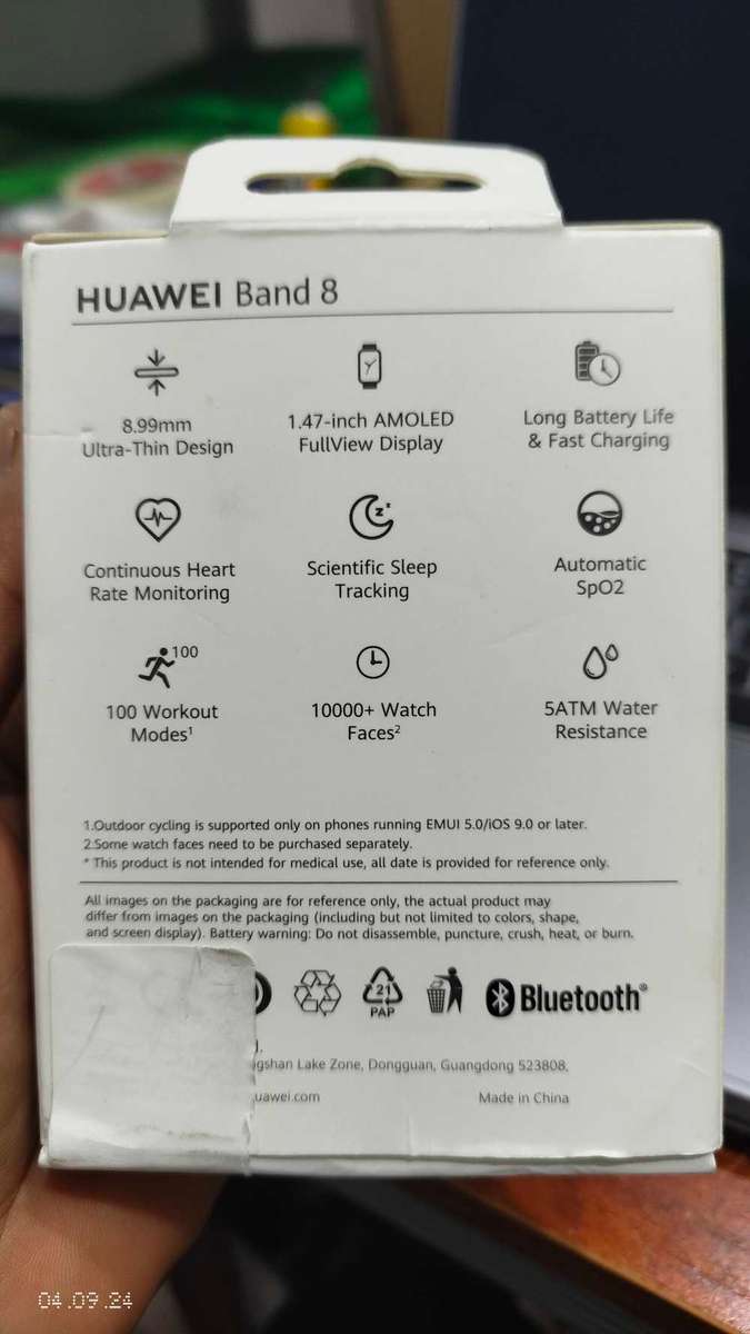 Huawei Band 8 Black Color