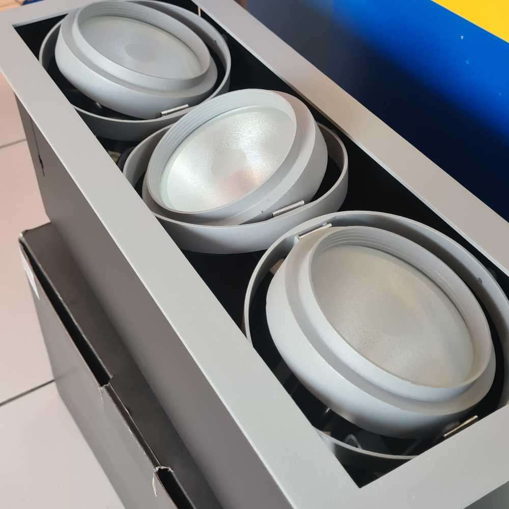 Ceiling triple head Downlights