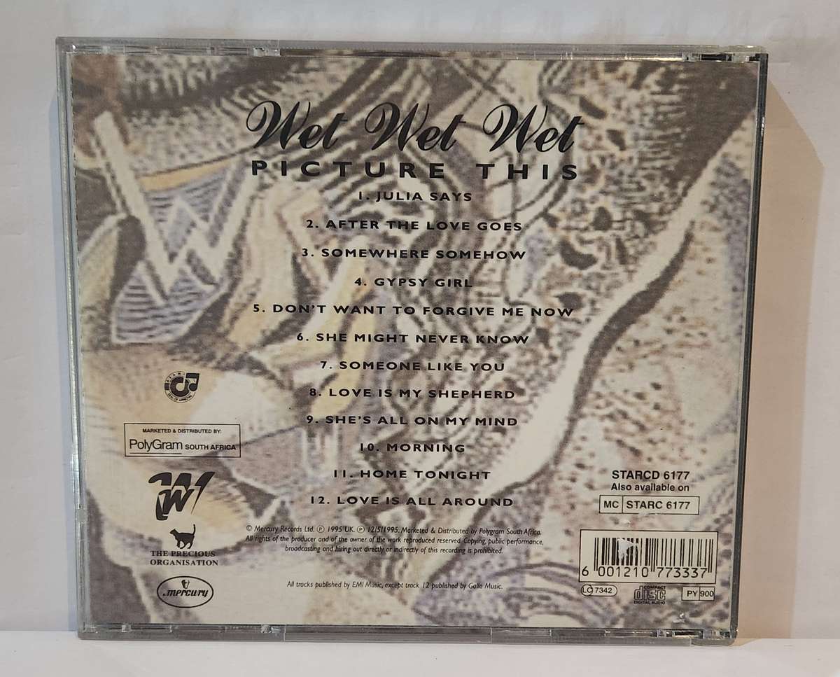 WET WET WET Picture This    796