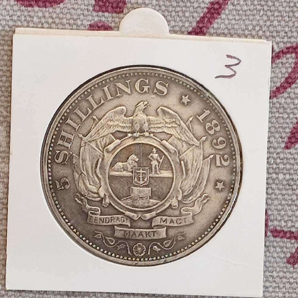 1892 ZAR 5 SHILLING
