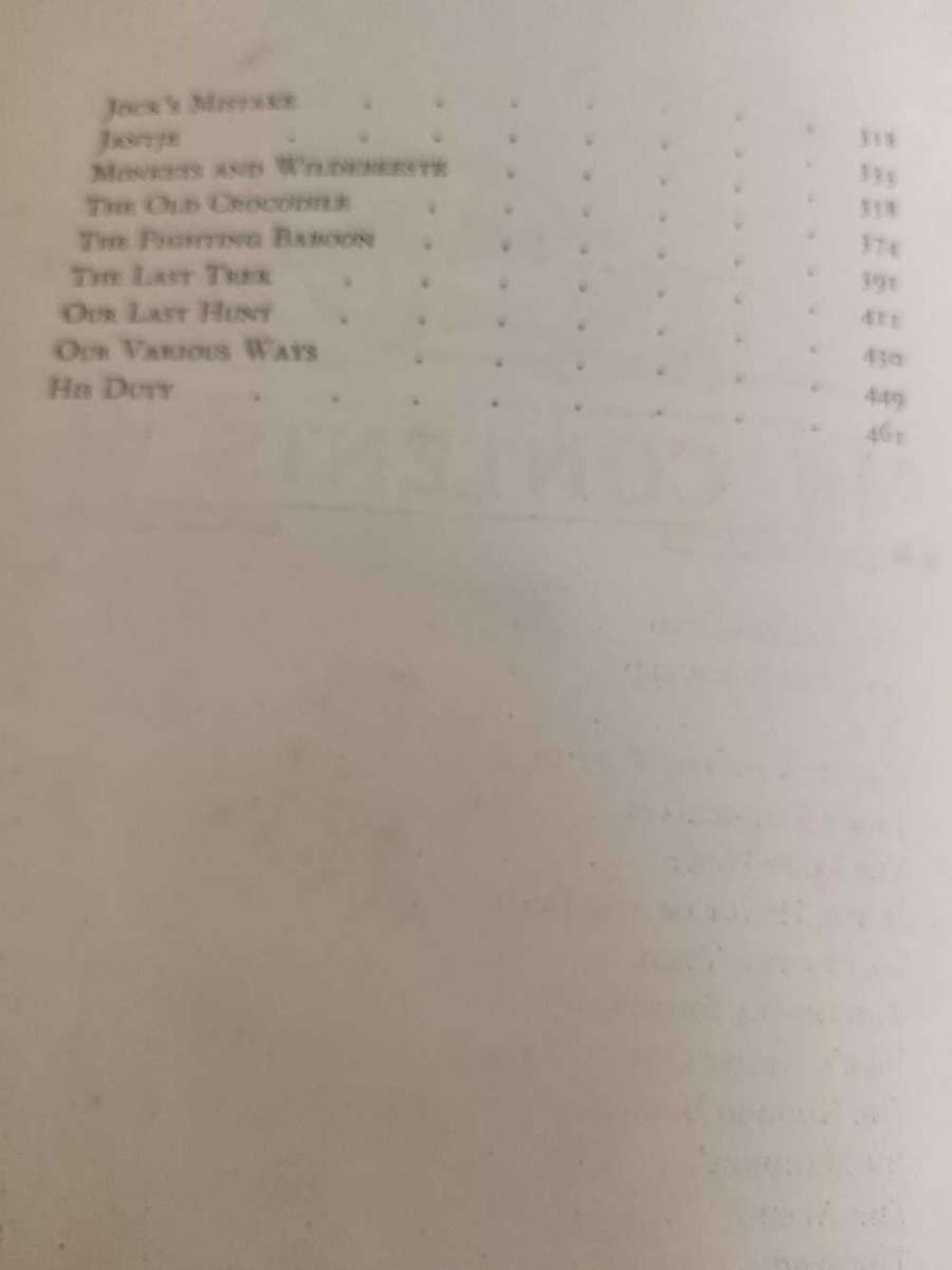 Jock of The Bushveld Book