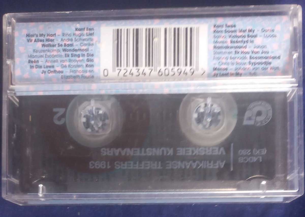Afrikaanse treffers 1993 tape