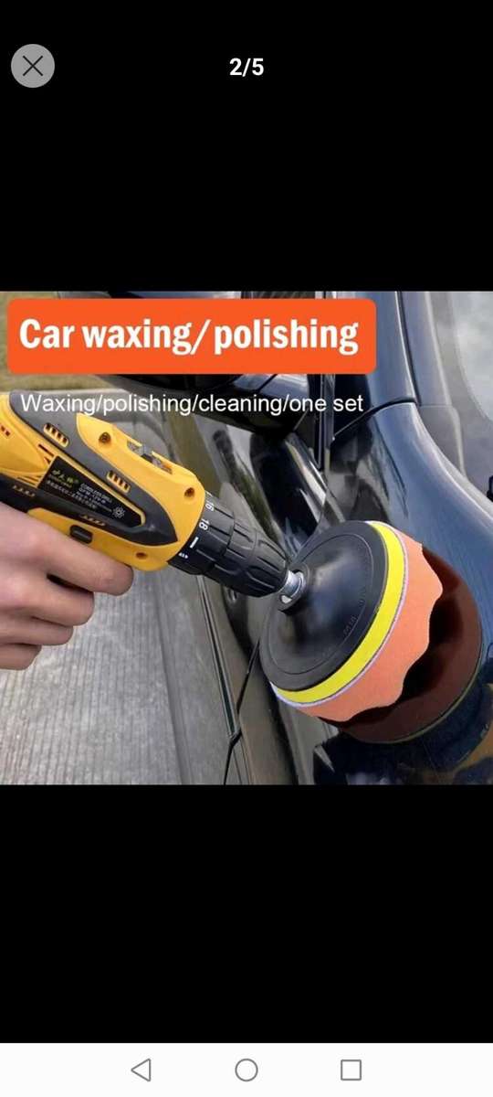 11pcs 3-inch Car Polishing Kit, Sponge Disc Set