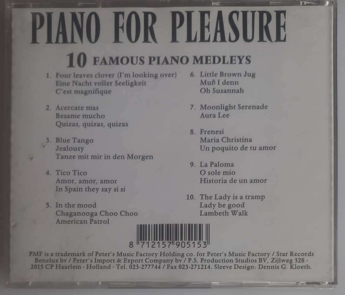 Piano for pleasure cd