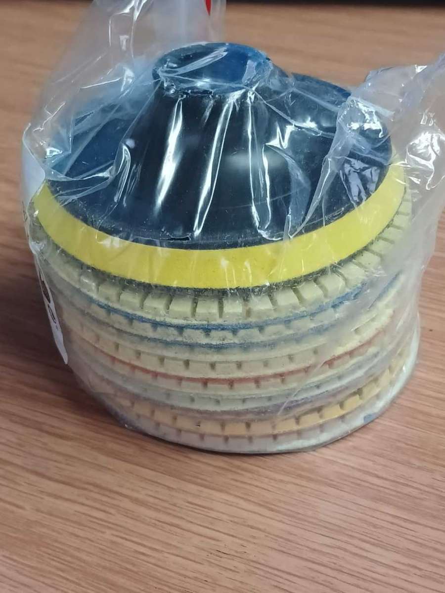 10pcs 4 Inch Diamond Polishing Pads Set Wet Dry Polishing Pad Kit