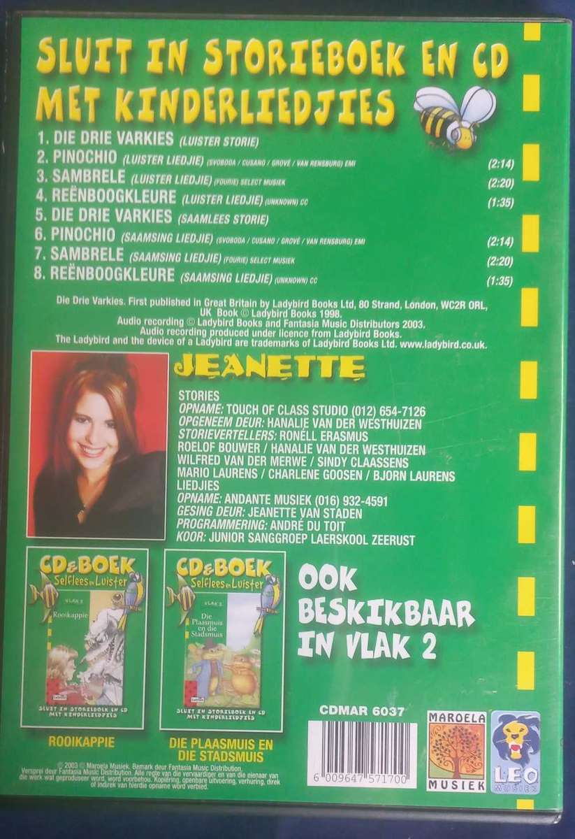 Selfleesreeks - Die drie varkies (storieboek en cd)