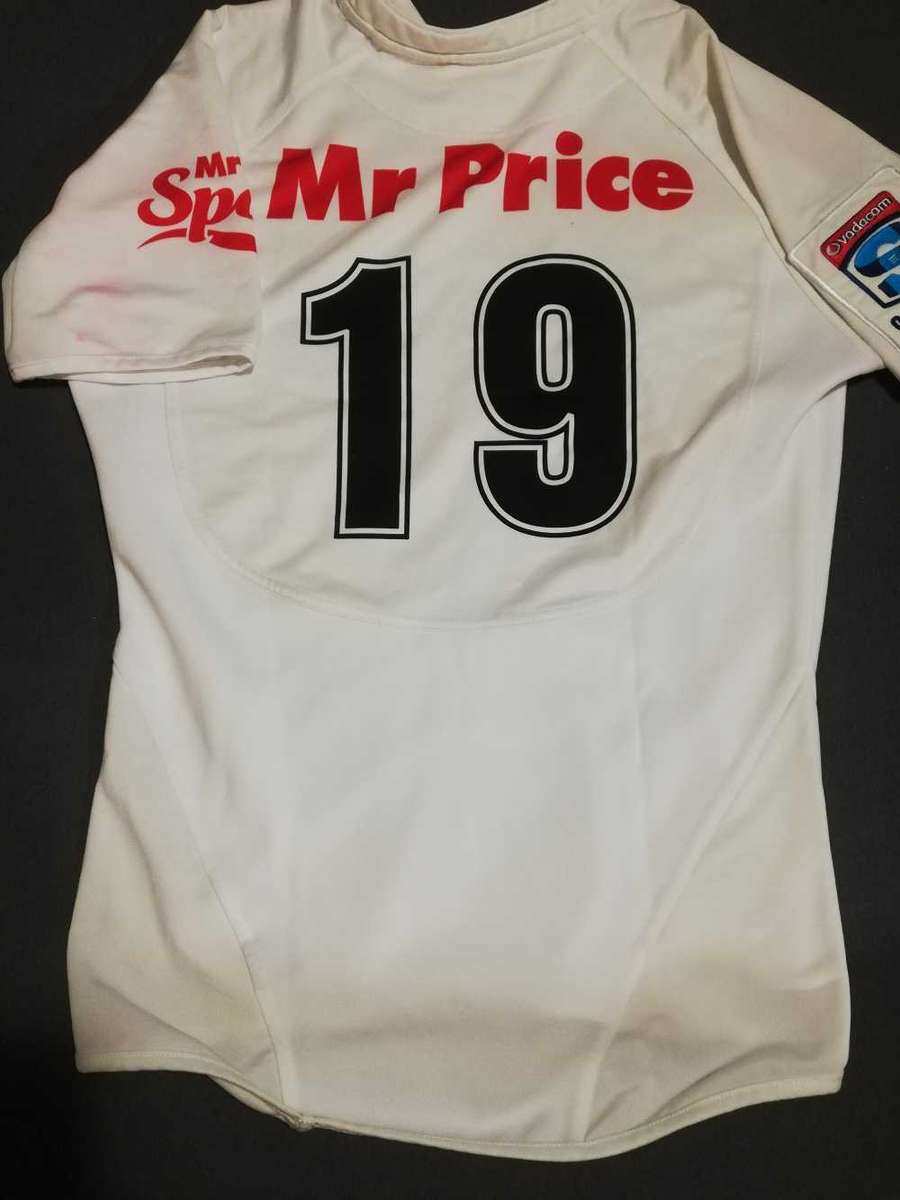 Sharks Matchworn Jersey no 19 Size L