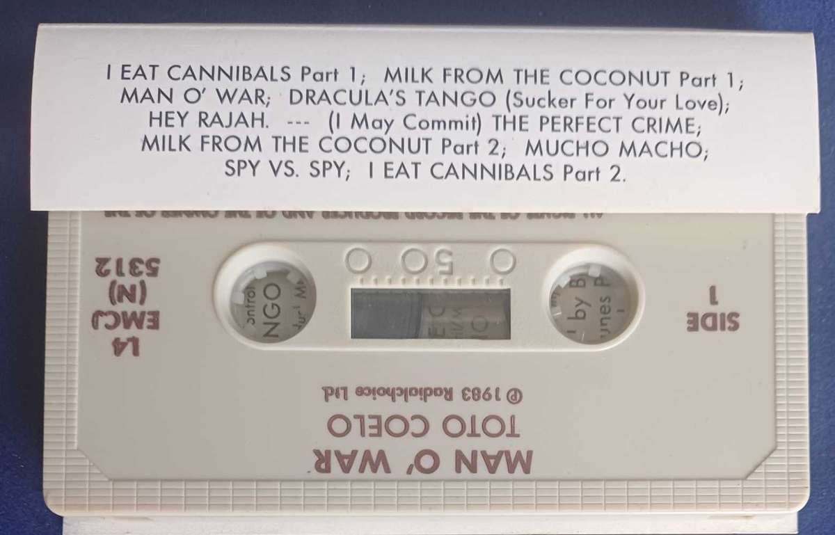 Man O`war Toto Coelo tape