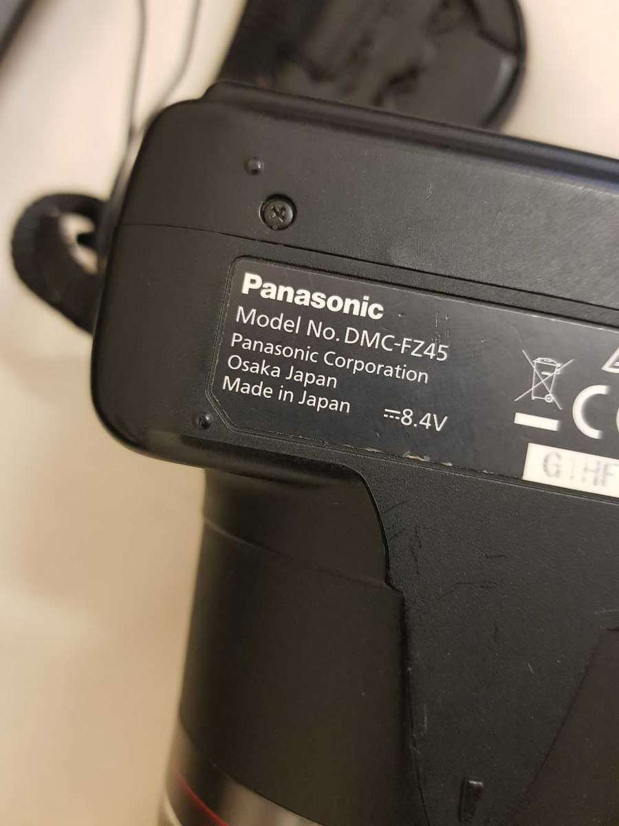Panasonic Lumix FZ 45. x24 zoom camera with additional 2.2 x zoom lens